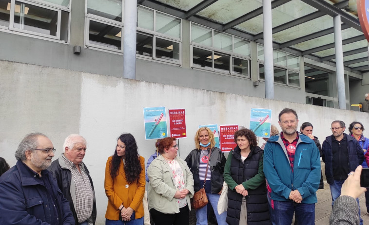 Protestas contra el XIDE, que obliga a administrativos a hacer el primer cribado médico en el Sergas