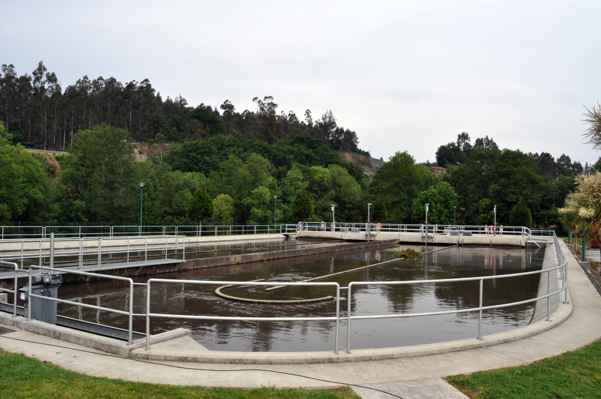 Estaciu00f3n depuradora de augas residuais xestionada por Viaqua