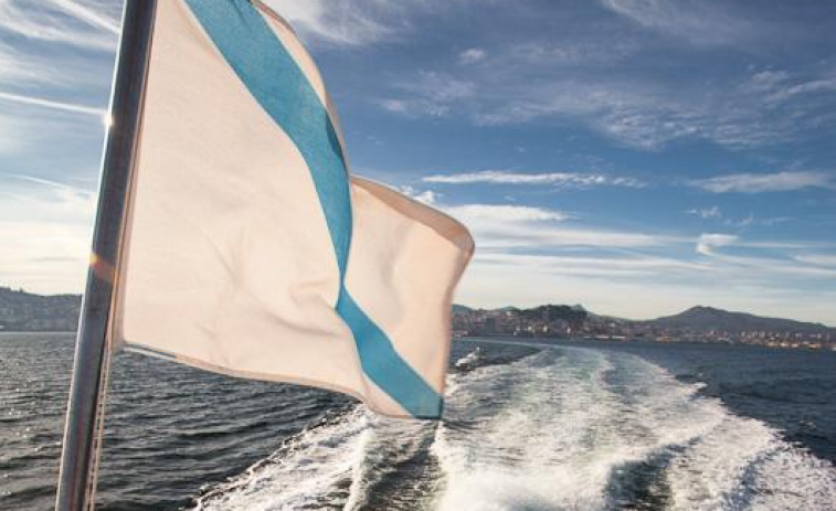 Un mariñeiro enfróntase a unha multa por izar a bandeira galega