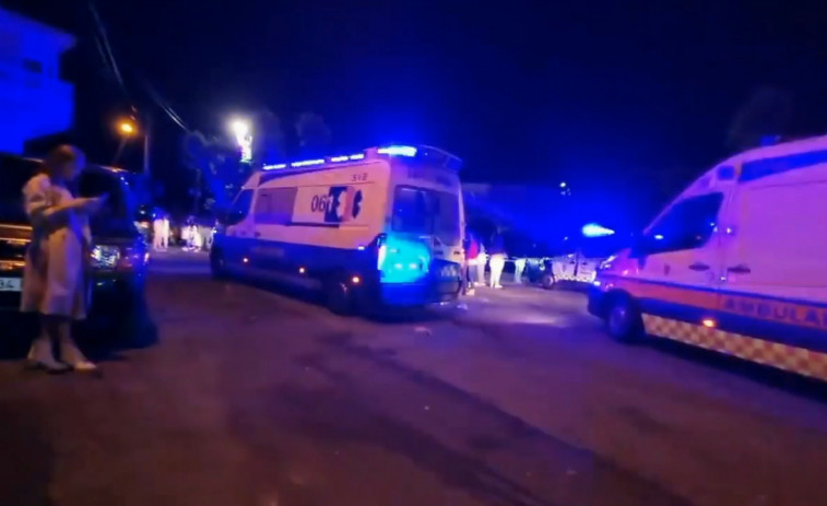 Atropello múltiple en la París de Noia: cuatro de los heridos permanecen hospitalizados, entre ellos un menor