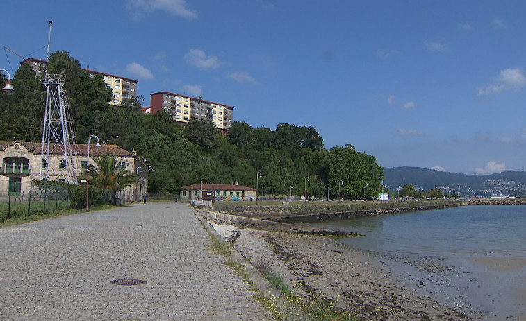 Encuentran el cadáver de un hombre varado en la playa de Ríos de Fóra, cerca de la ETEA, en Vigo