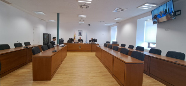 Nueva sala para juicios con tribunal del jurado en la Audiencia de A Coruña