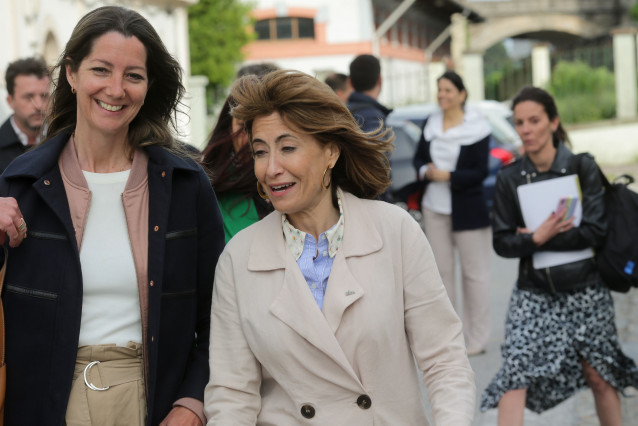 La Ministra De Transportes, Movilidad Y Agenda Urbana, Raquel Sánchez, Visita La Ciudad De Lugo Junto A La Alcaldesa Y Candidata Socialista A La Reelección, Lara Méndez