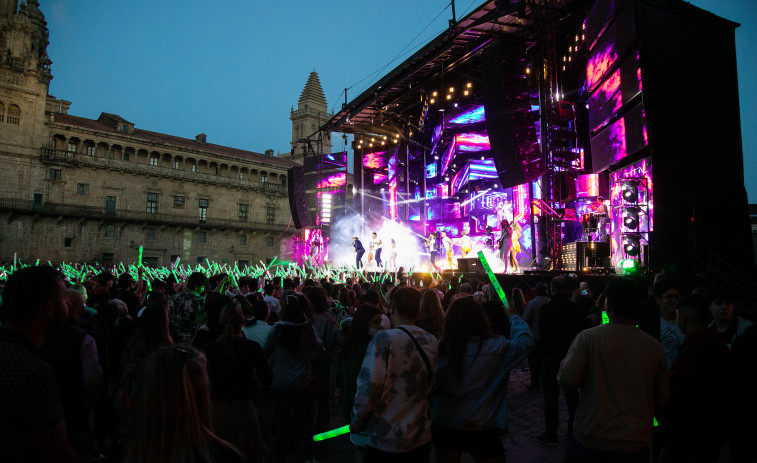 Alta médica para el menor apuñalado la semana pasada durante las Festas da Ascensión en Santiago