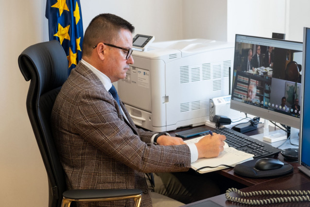 Archivo - O Conselleiro Do Medio Rural, Jos Gonz¡Lez, Participar¡, Va Telem¡Tica, Na Mesa Da Seca, Organizada Polo Ministerio De Agricultura, Pesca Y Alimentación.