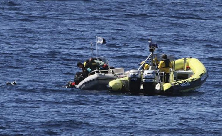 Localizan el cadáver del submarinista desaparecido en la costa de Vigo