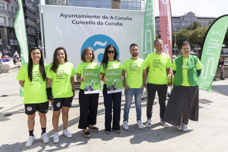 Todo a punto en A Coruña para la 'X Andaina Solidaria' contra el cáncer