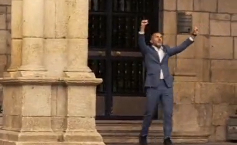 (VÍDEO) Jácome se convierte en Rocky Balboa en el vídeo de campaña de Democracia Ourensana