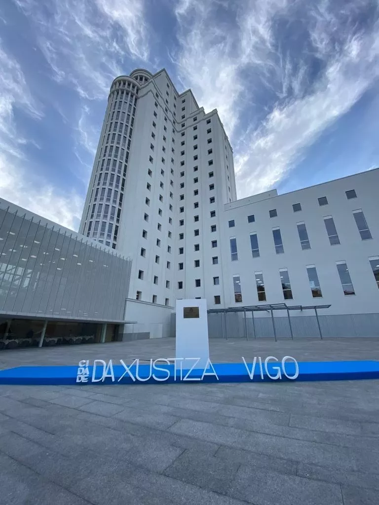 Cidade da Xustiza de Vigo en una foto de archivo de EP