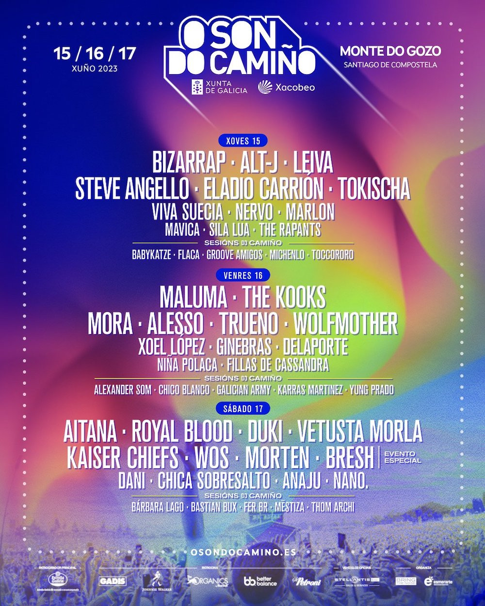 Cartel o son do camino 2023