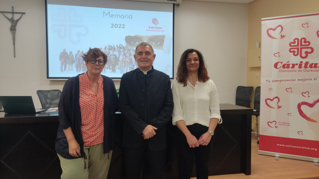 Presentación del informe de Cáritas Ourense