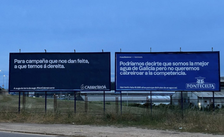 Galicia, entre dos aguas: el beef entre Cabreiroá y Fontecelta viraliza la campaña publicitaria