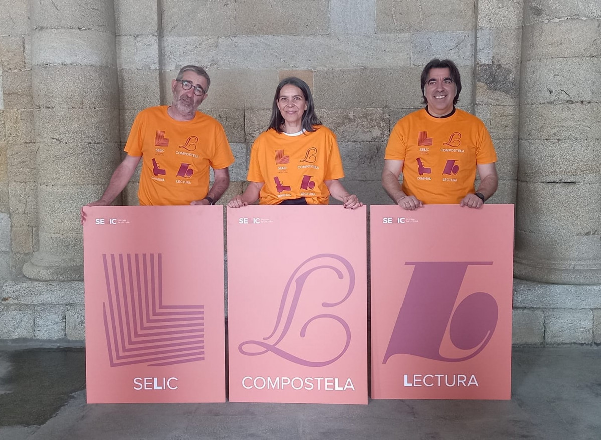 Franco a la izquierda en la presentaciu00f3n de la SELIC 2023 en una foto de la organizaciu00f3n