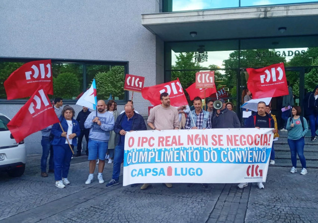 Concentración de este viernes ante los juzgados de Lugo