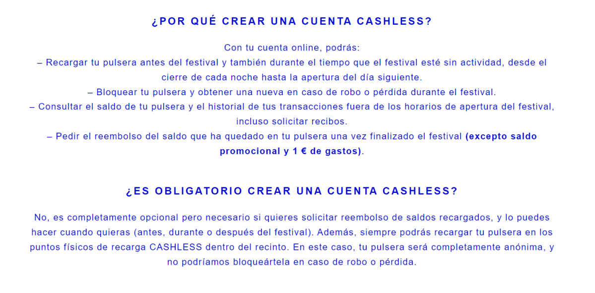 Cashless