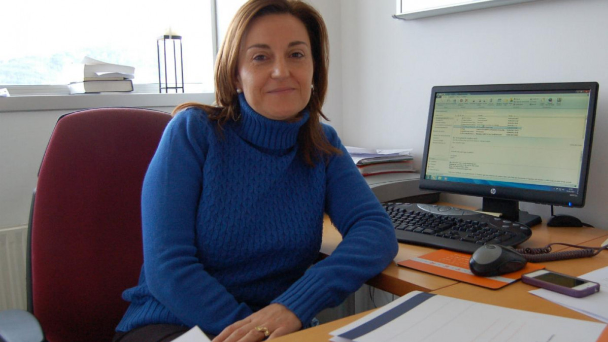 Elena Rivo en una imagen de la Universidad de Vigo