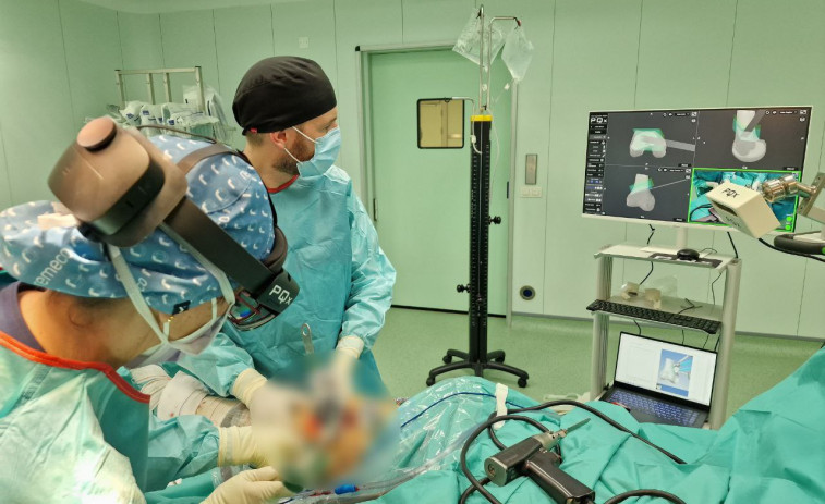 El Hospital Quirónsalud Lugo incorpora cirugía con realidad virtual aumentada