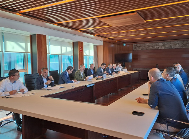 Reunión en Vigo entre Abanca y representantes de los espacios empresariales de Vigo