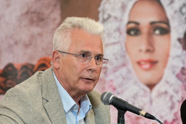 El exjuez Baltasar Garzón asiste al VII Encuentro Internacional Acampa, en los Jardines de Méndez Núñez, a 17 de junio de 2023, en A Coruña