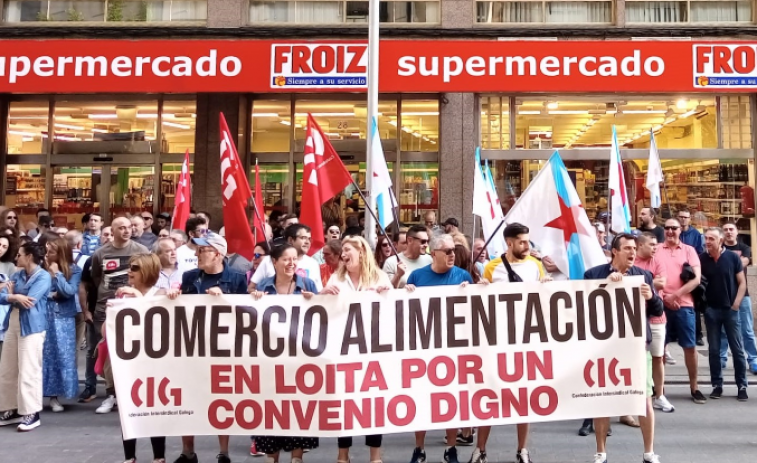 Desconvocada con polémica huelga en los supermercados de Lugo pero empieza otra en Pontevedra