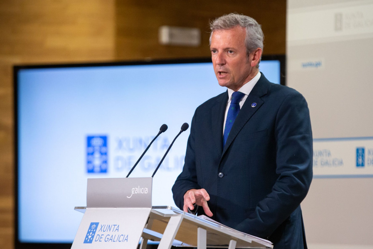 O Presidente Da Xunta, Alfonso Rueda,  Comparecer¡ Ante Os Medios De Comunicacin. Foto Xo¡N Crespo