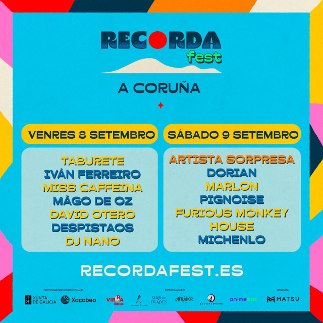 Cartel del Recorda Fest