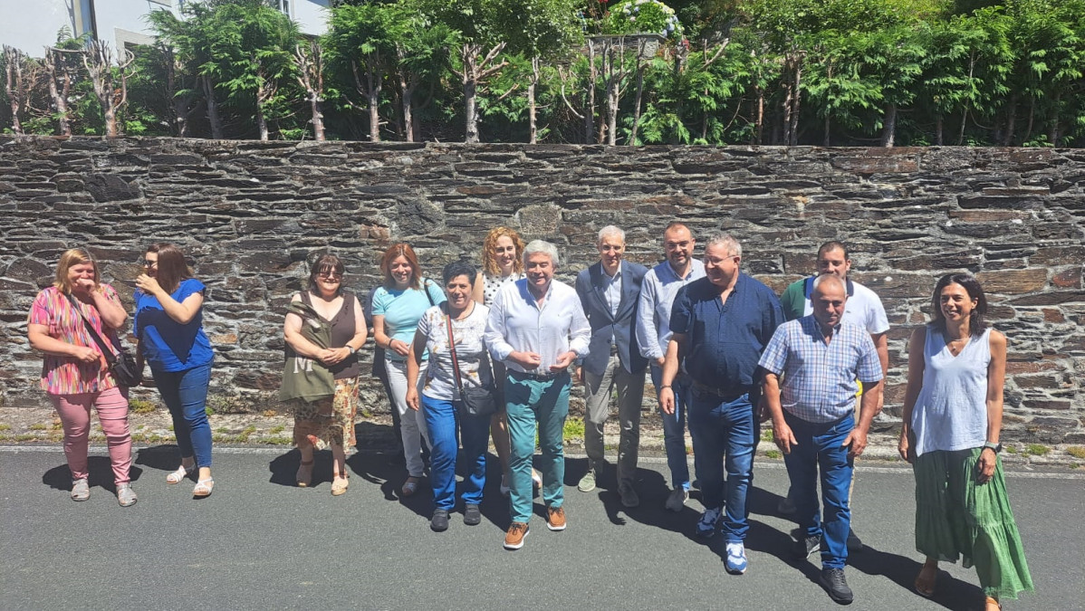 Los candidatos del PP de Lugo al Congreso y al Senado visitan Castroverde.