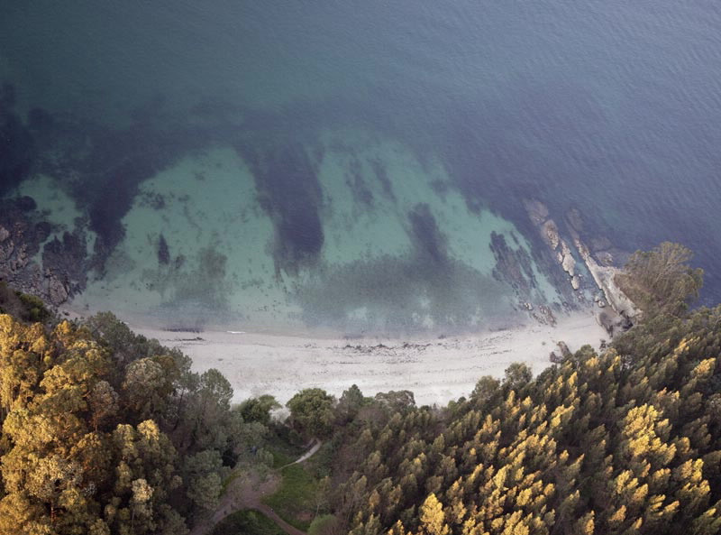 Praia de Arnela en Sada en una foto de Turgalicia