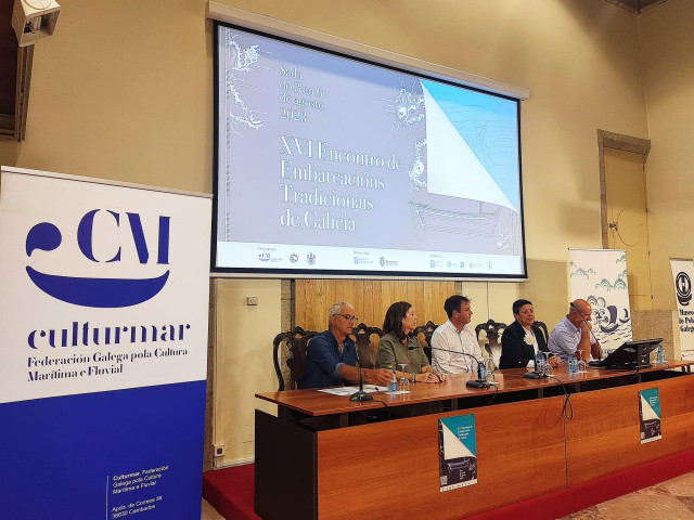Presentación del VI Encontro de Embarcacións Tradicionais de Galicia.