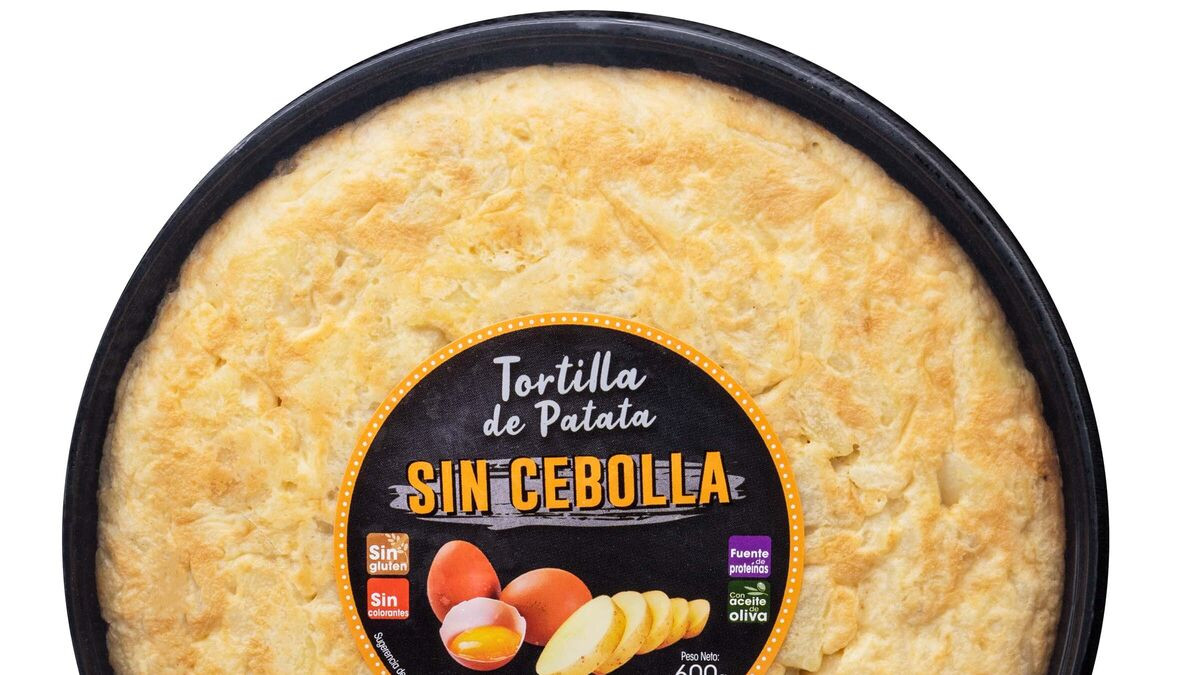 Tortilla de patatas fabricada por el Grupo Palacios