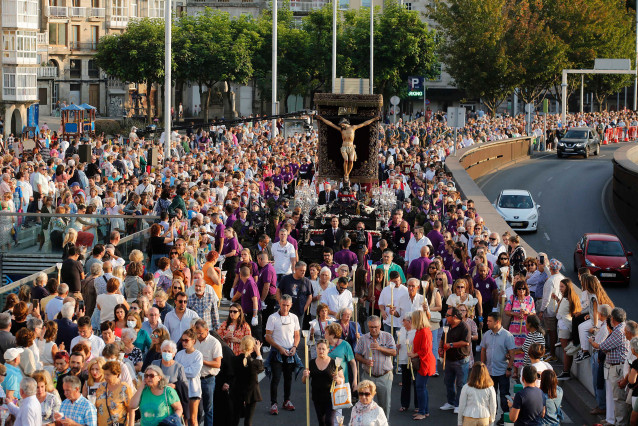 Archivo - Procesión del Cristo de la Victoria de Vigo de 2022.