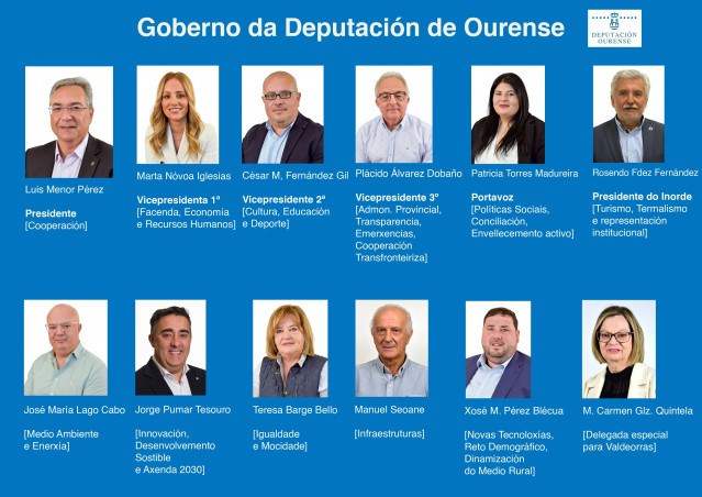 Deputación De Ourense Novo Goberno Provincial