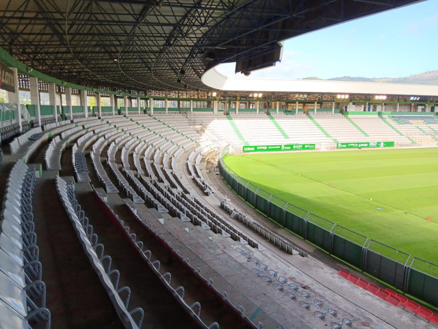 Estadio de A Malata, sede del Racing Club de Ferrol.
