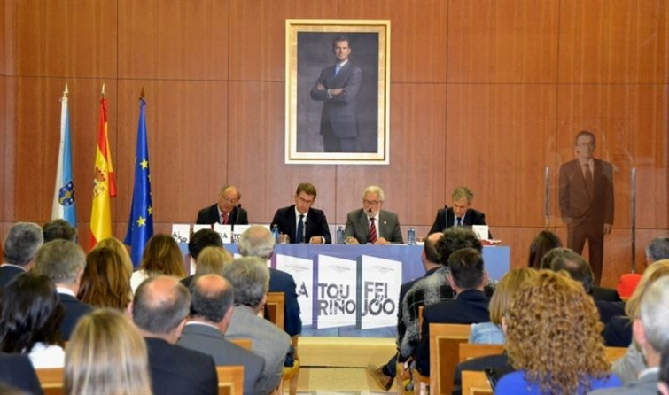 ​O expresidente Laxe recorda 