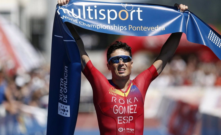 La Gran Final de las Series Mundiales de Triatlón llenará los hoteles en toda la comarca de Pontevedra, asegura Lores