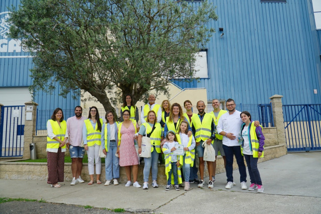Visita de la Asociación Amicos a Congalsa.