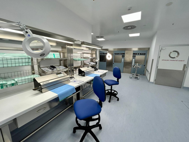 Área de Esterilización del Hospital do Salnés