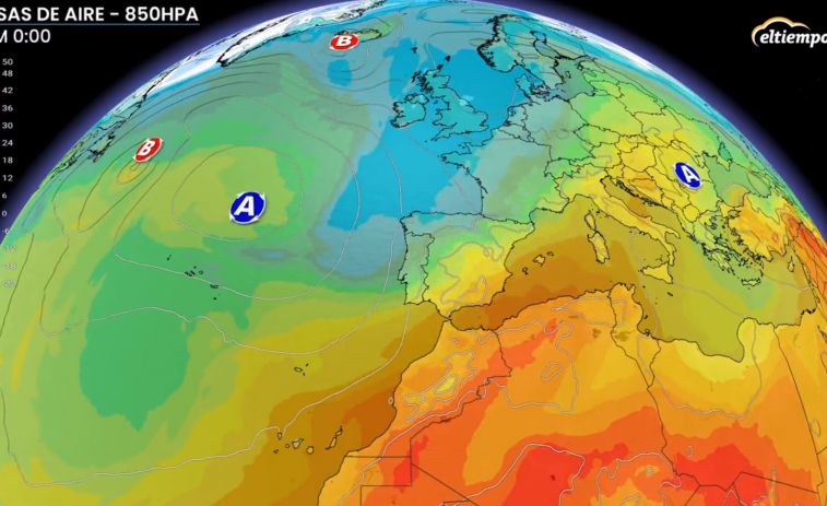 Otra noche sin dormir en Galicia, pero la ola de calor se disipa con la llegada de las lluvias y la caída de temperaturas