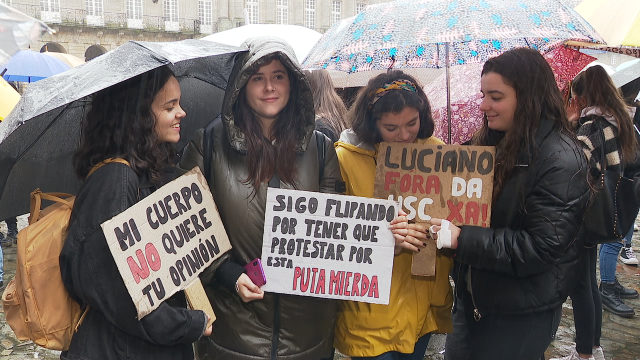 Luciano protestas @g24noticias