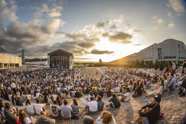 Archivo - Concierto del ciclo Atardecer no Gaiás, en julio de 2023.