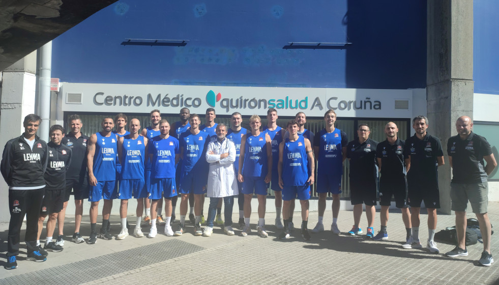 Plantilla Club Basquet Coruña Quirónsalud