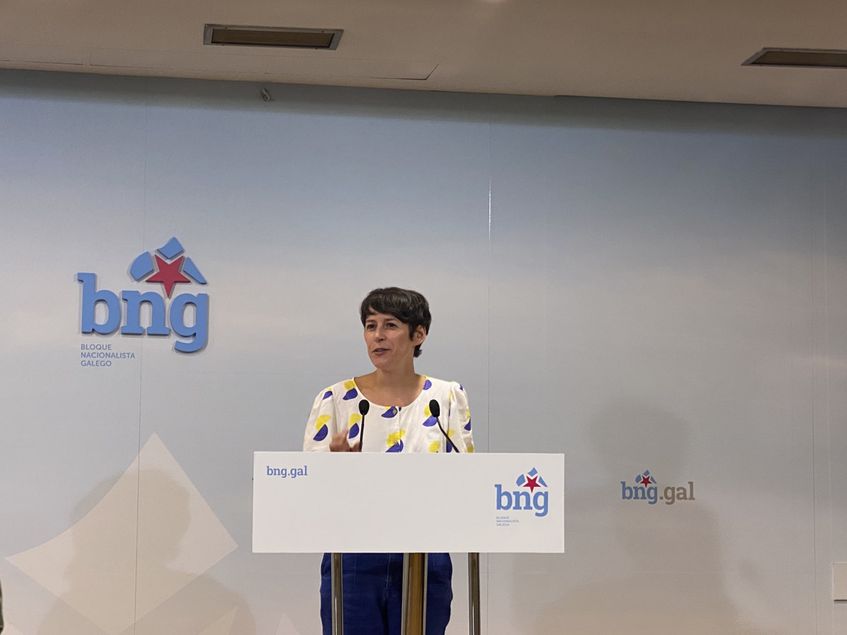La portavoz nacional de BNG, Ana Pontón.