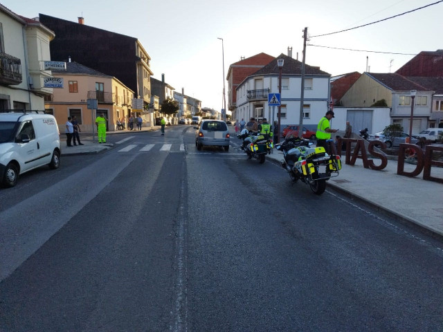 Herido un peatón al ser atropellado por un turismo en Antas de Ulla (Lugo)