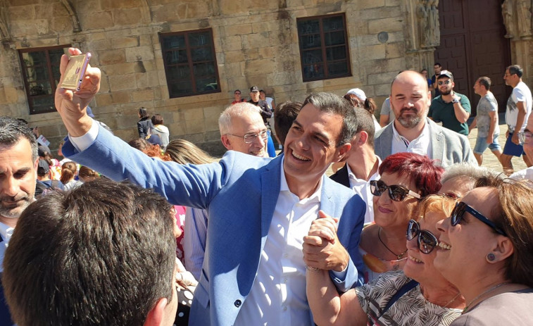 Pedro Sánchez visitará Galicia este fin de semana para acudir a una romería del PSOE en Oroso