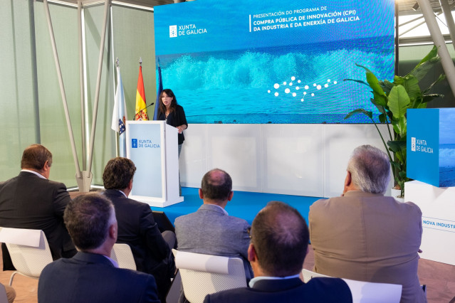 A conselleira de Economía, Industria e Innovación, María Jesús Lorenzana, intervirá na xornada de presentación do programa de Compra Pública de Innovación (CPI) da industria e da enerxía de Galicia.  foto xoán crespo