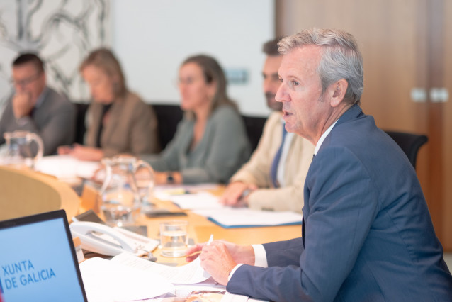 Rueda preside la reunión semanal del Ejecutivo autonómico.