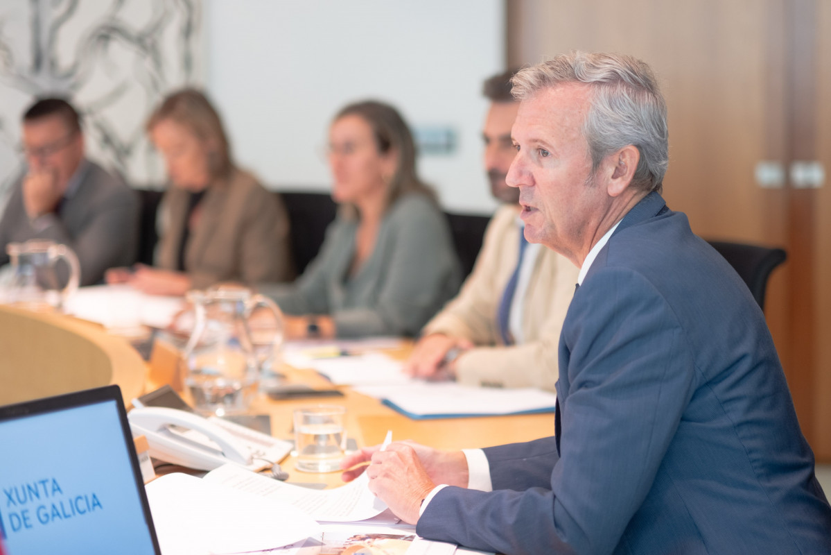 Rueda preside la reunión semanal del Ejecutivo autonómico.