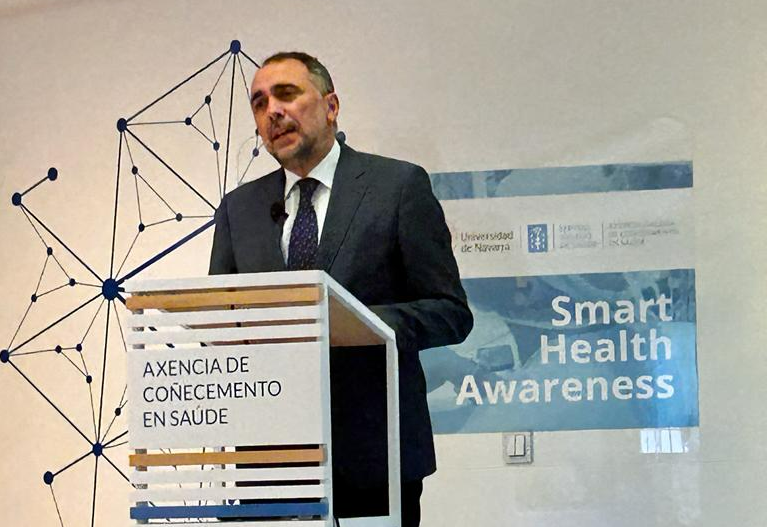 Comesau00f1a  en el curso 'Smart Health Awareness'