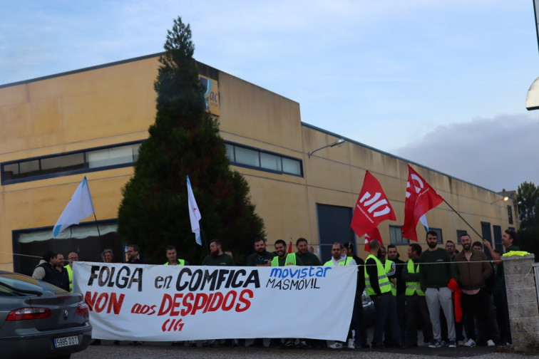 Gran seguimiento en la primera jornada de huelga en Comfica por la readmisión de los trabajadores despedidos