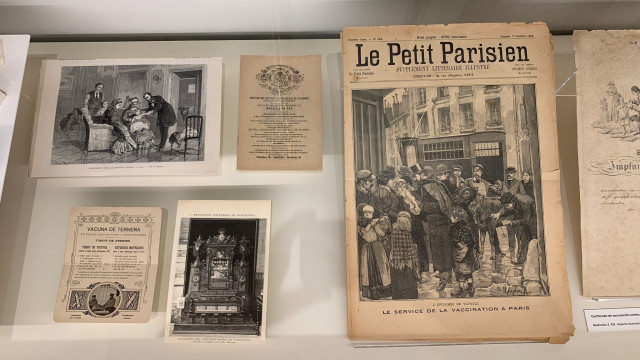 Documentos e imágenes que ilustran la historia de la viruela y su vacunación